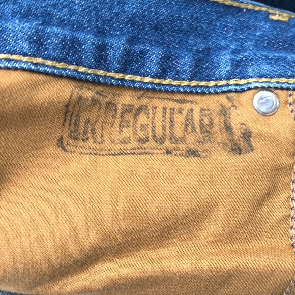 Carhartt Mens Workwear Jeans Size 42x30 B18 DST Traditional Fit Irregular Blue - Picture 12 of 16